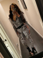 Leopard Catsuit